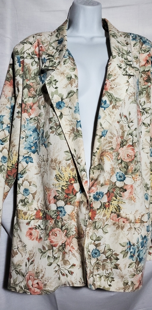 Vintage Alfred Dunner Over Size Blazer Size 18